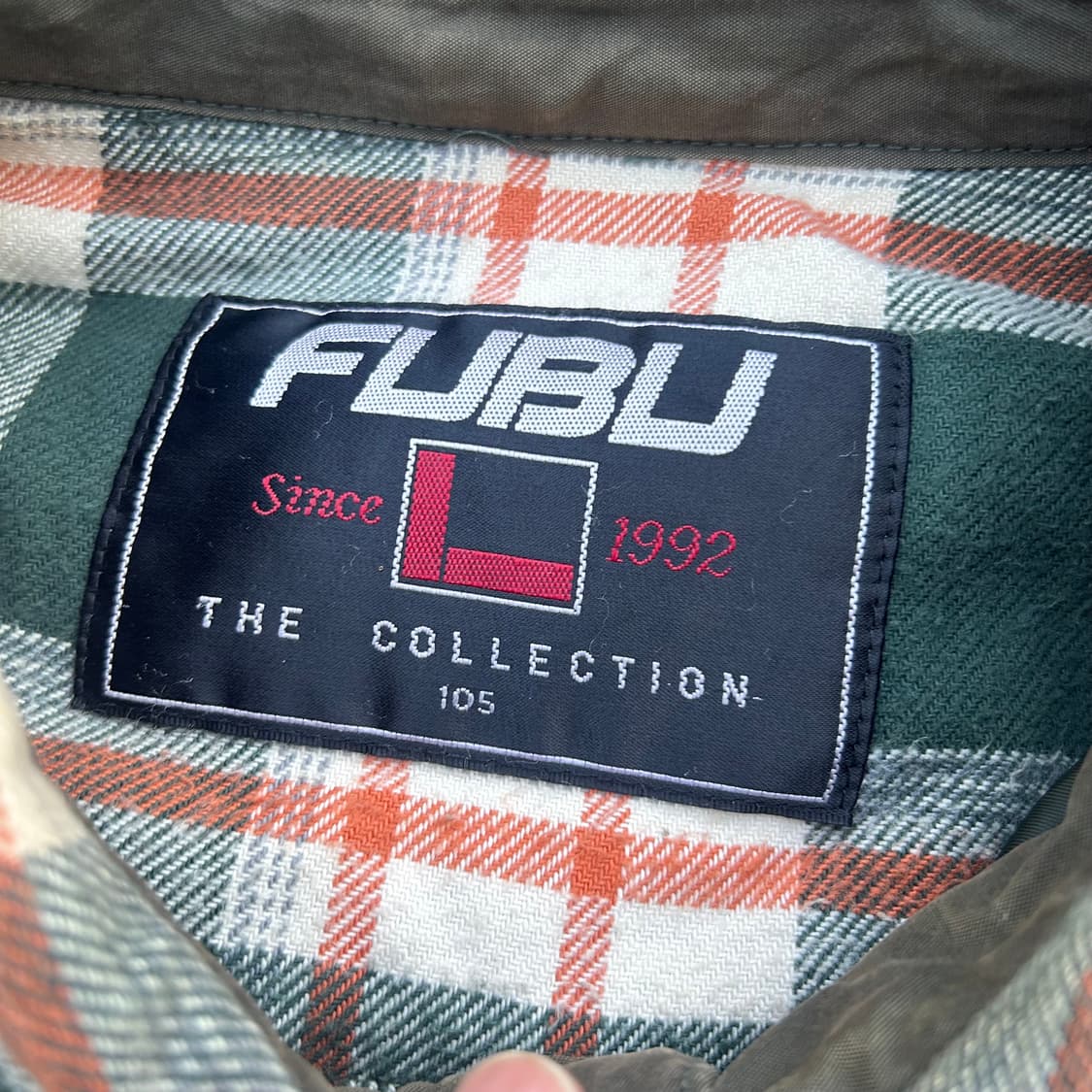 Fubu 체크패턴 패딩 자켓 상품이미지4