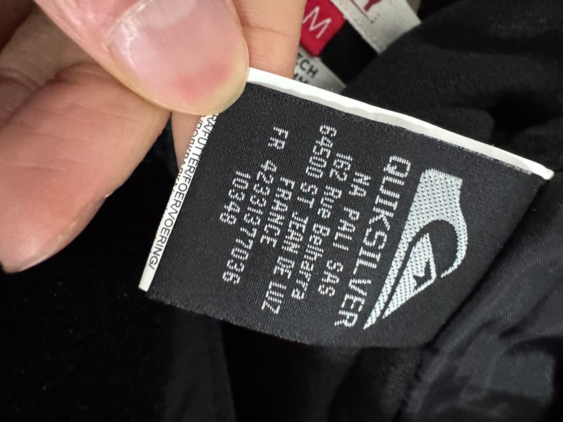 희귀!! 퀵실버 유틸리티 빈티지 스키팬츠 블랙 상품이미지4