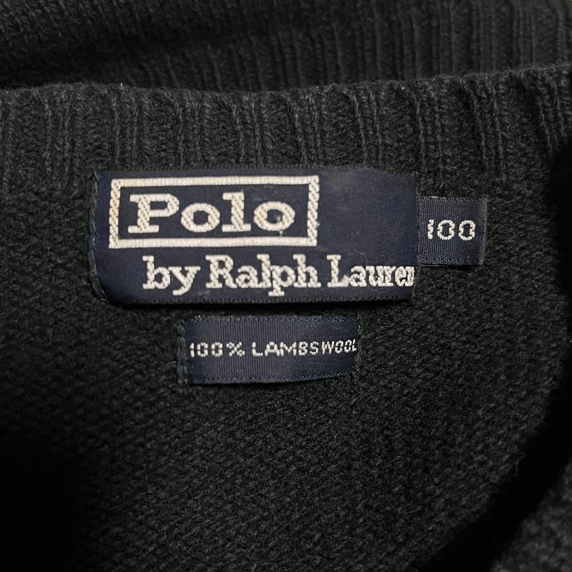 폴로 니트 다크그린 L 상품이미지3