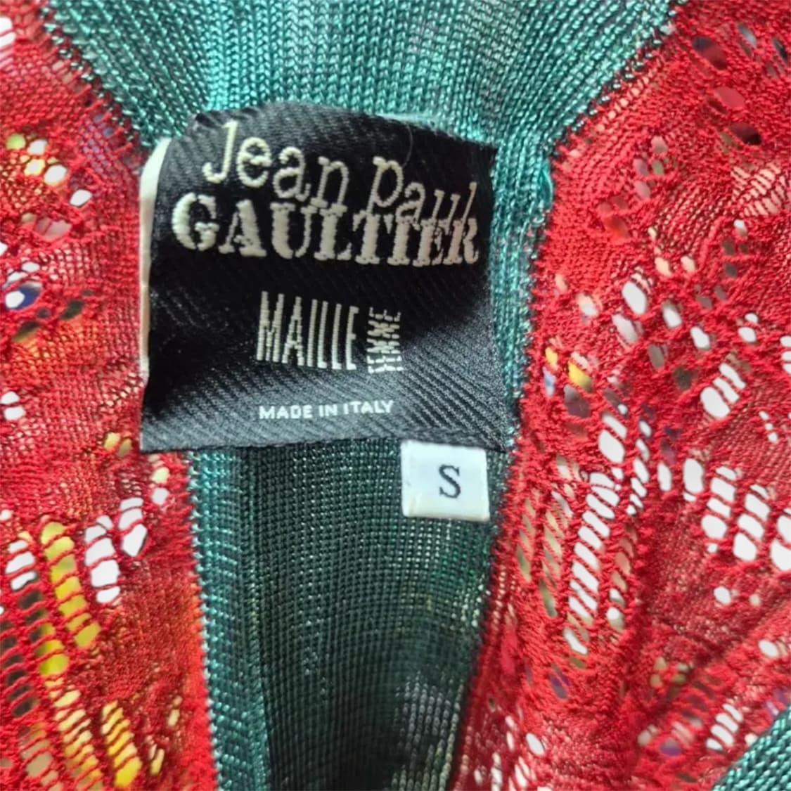 1990s Jean Paul Gaultier 코르셋 메쉬 가디건 상품이미지7