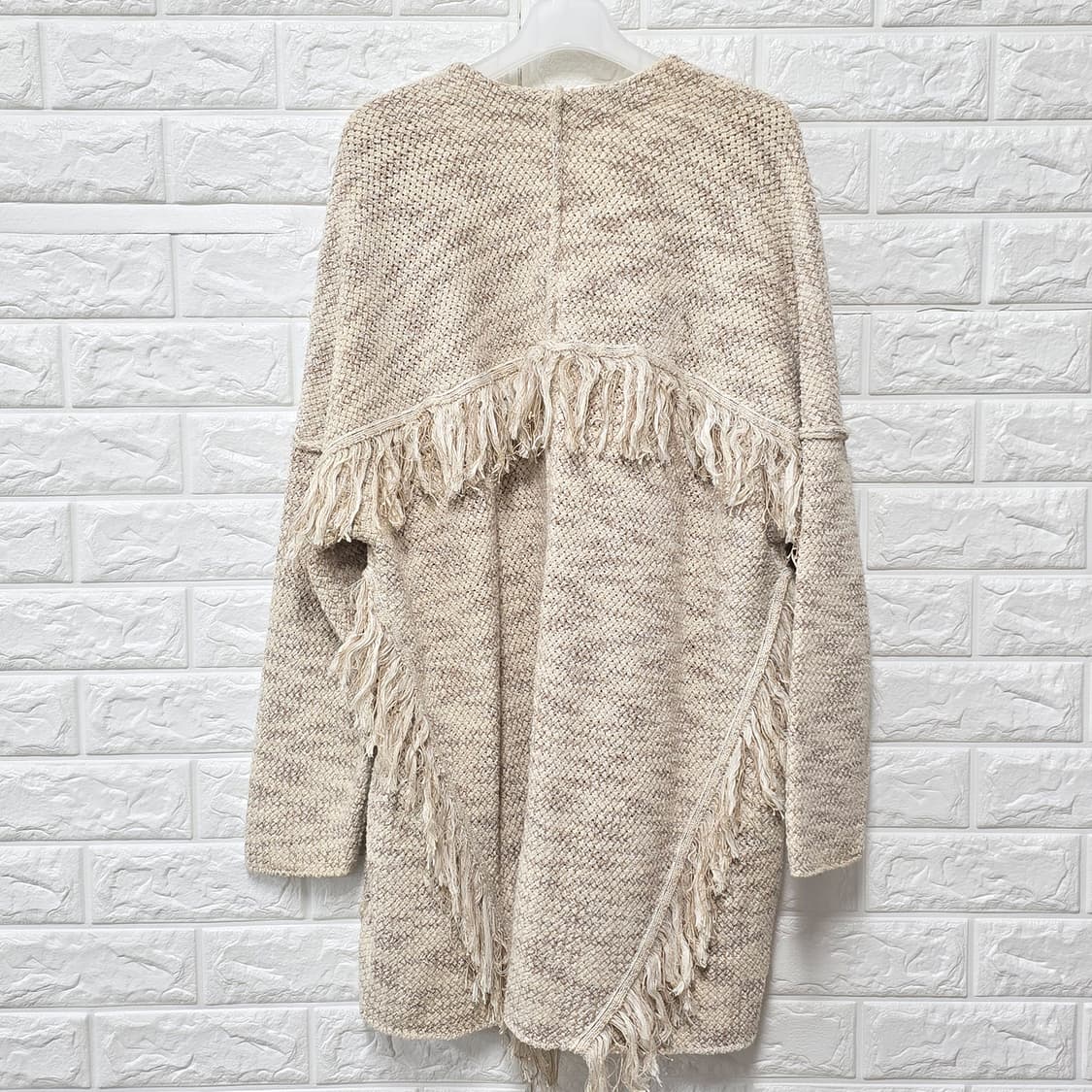 택포) L 마쥬 프린지 니트 가디건  상품이미지4