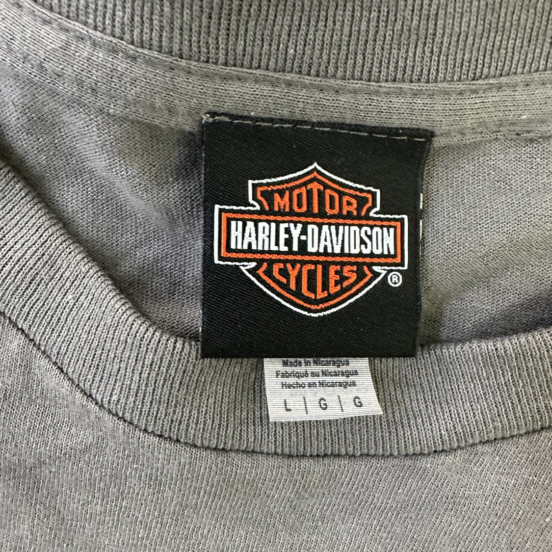 L 할리데이비슨 반팔 티셔츠 0401D 상품이미지2