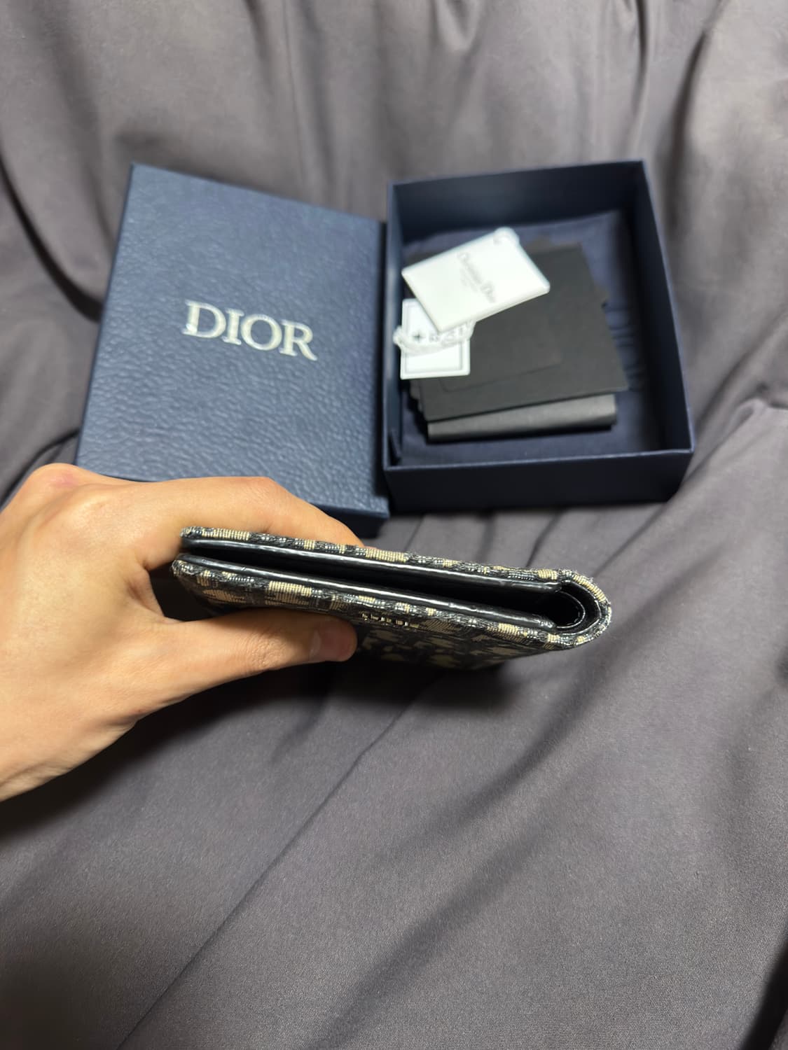 디올 오블리크 반지갑 상품이미지5