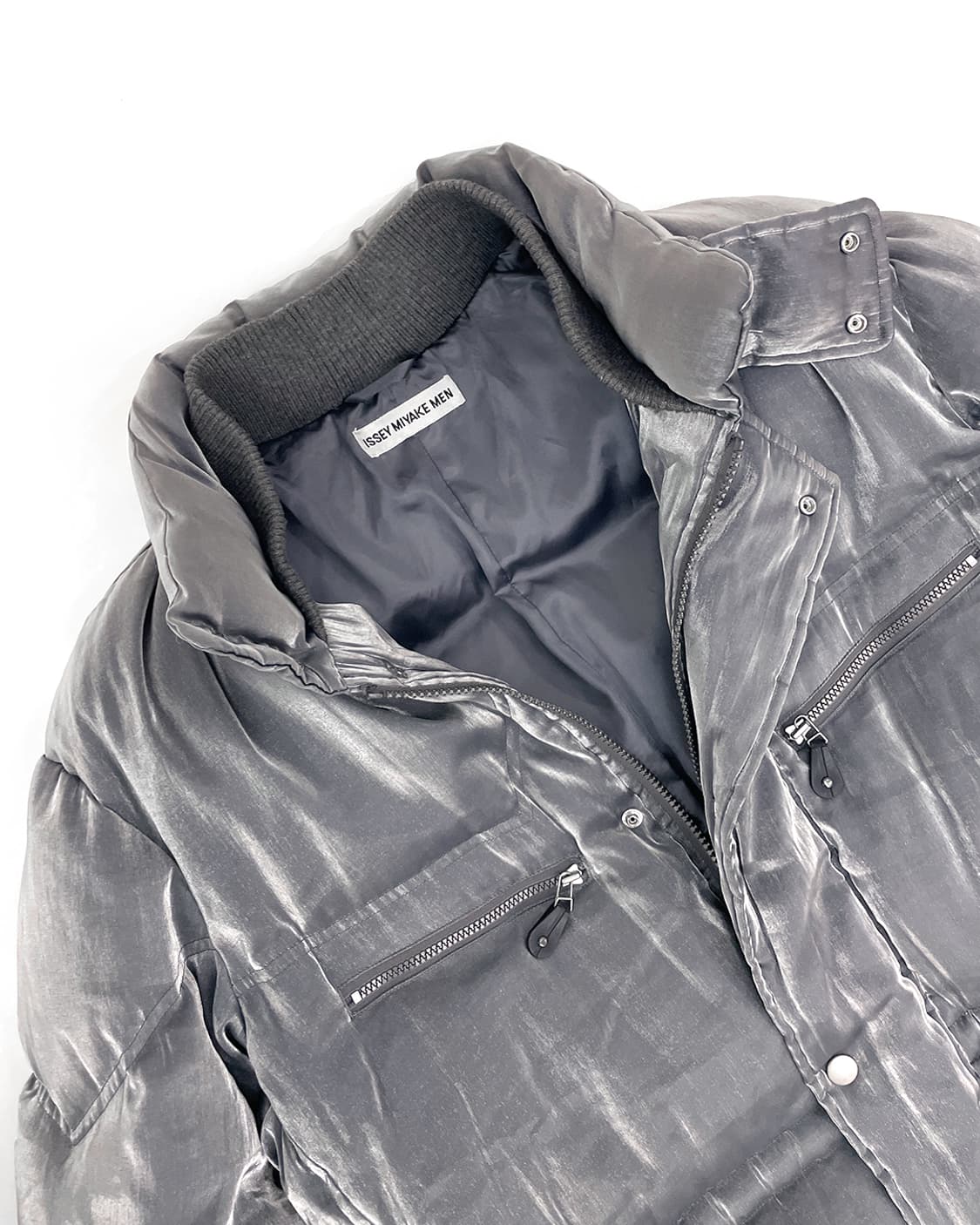 96AW 이세이미야케 맨 메탈릭 다운 자켓 / 3 상품이미지5