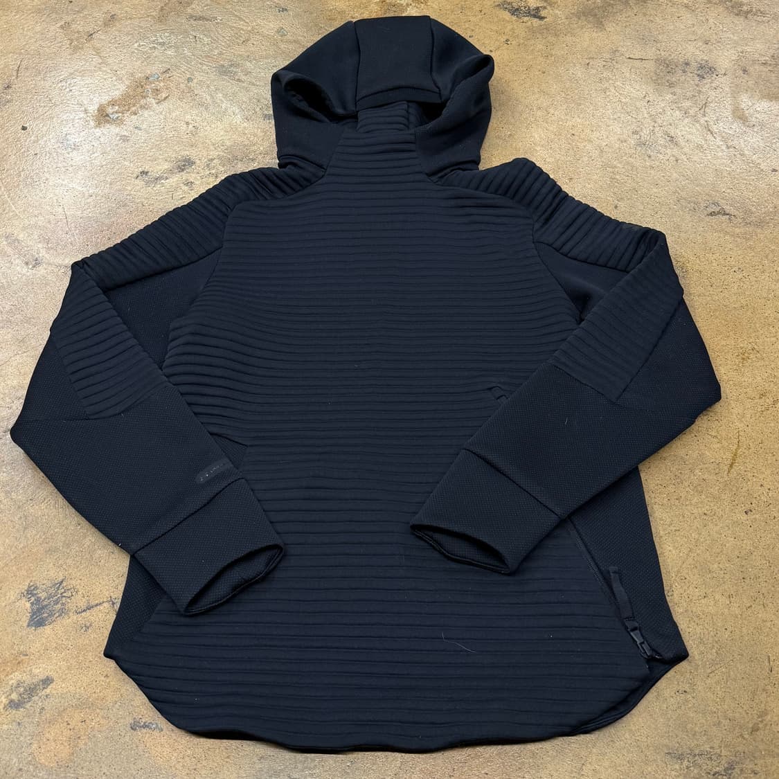 [정품/XL] 언더아머 블랙 텍스쳐 후드티 b14 상품이미지2