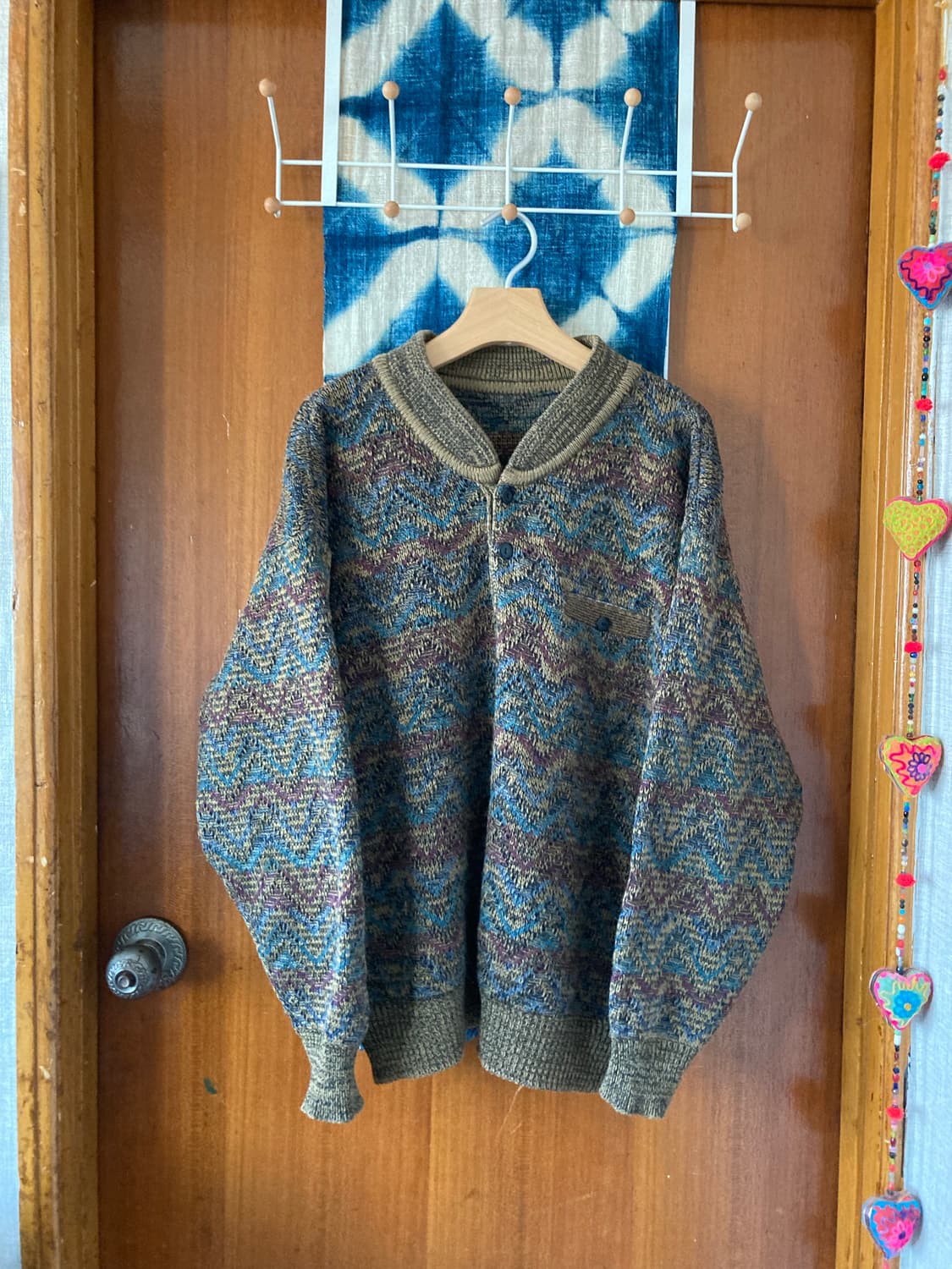 패턴 니트 상품이미지1