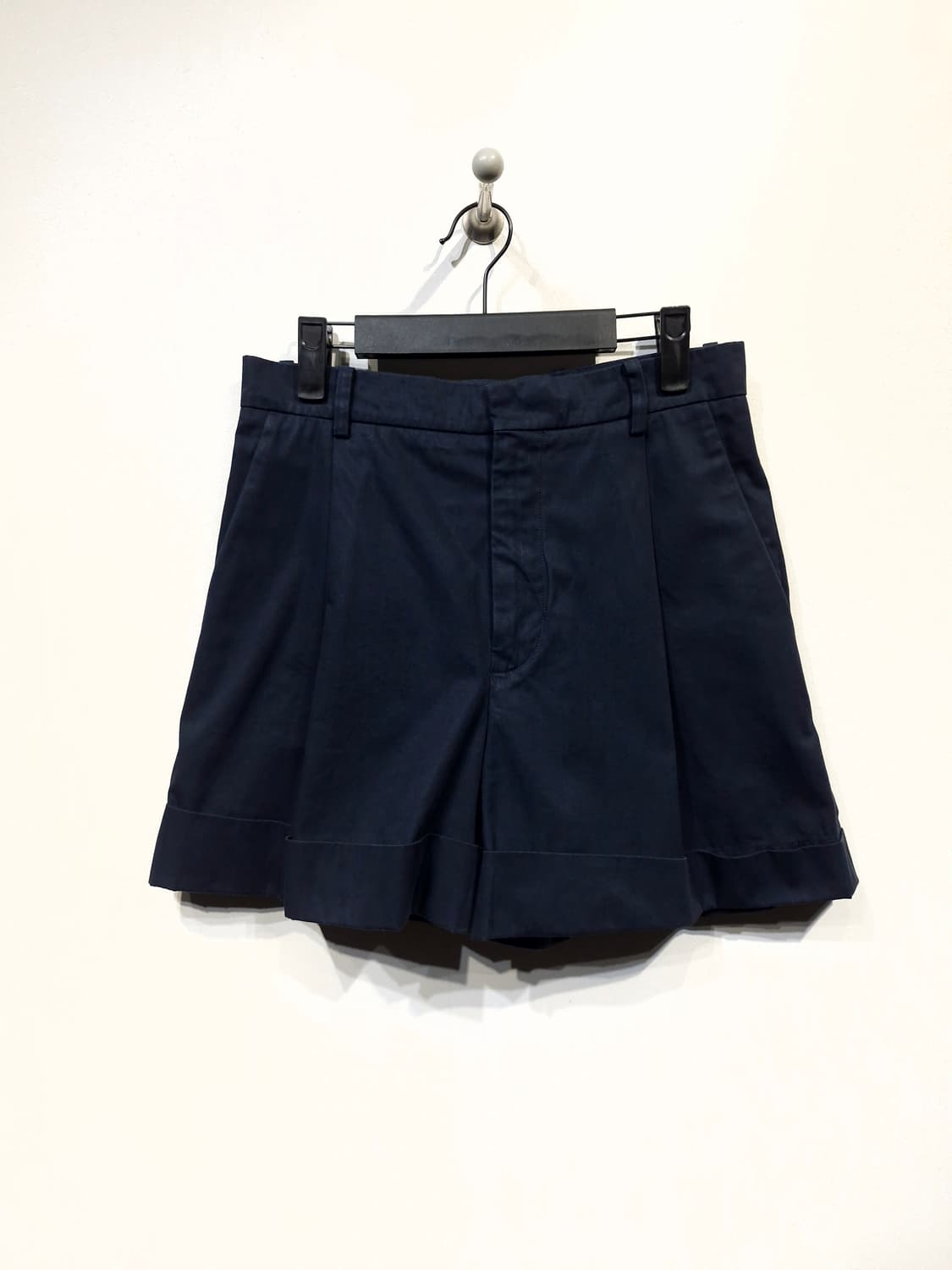 SOFIE D'HOORE 소피드후레 코튼 쇼츠 네이비 상품이미지1