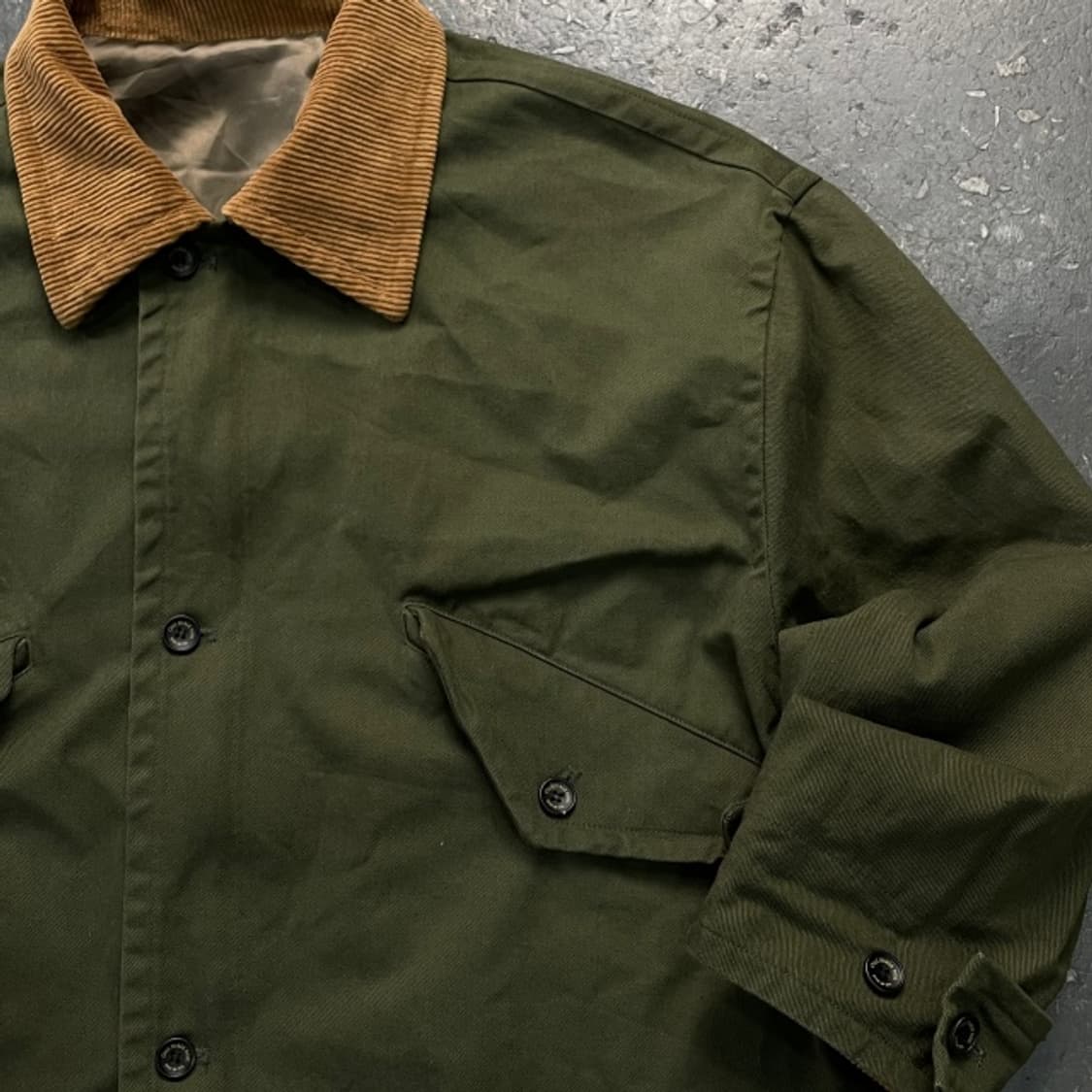 위메농 베를린 자켓 코듀로이 카라 상품이미지2