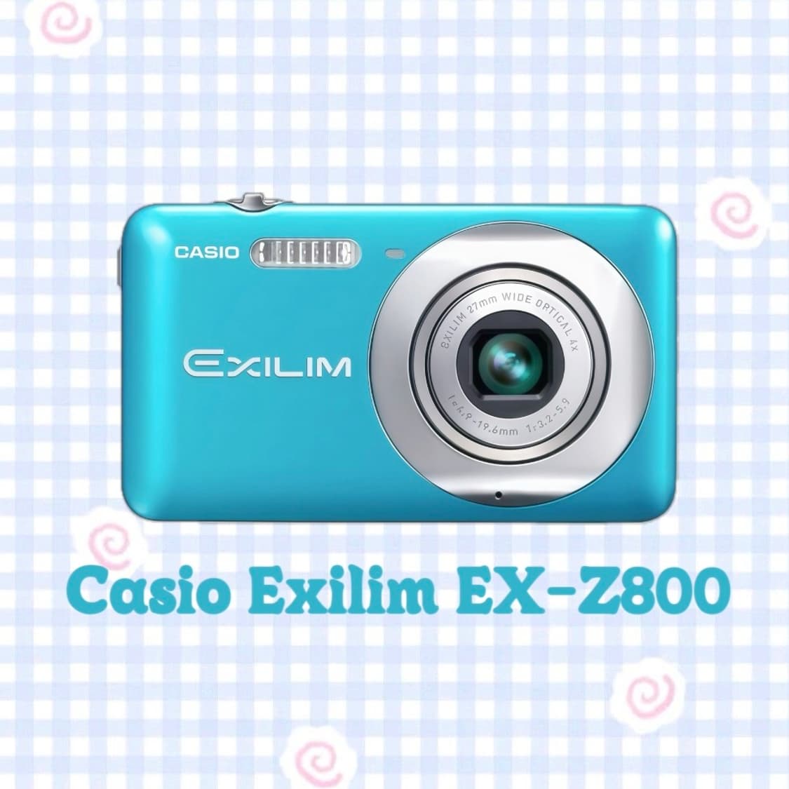 [희귀💙/작례⭕️]카시오 엑슬림 EX-Z800 디지털 카메라 디카 상품이미지1