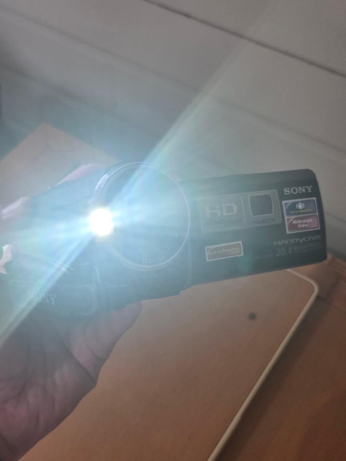 *빈티지핸디캠* HDR-PJ580 프로젝터 핸디캠 상품이미지8