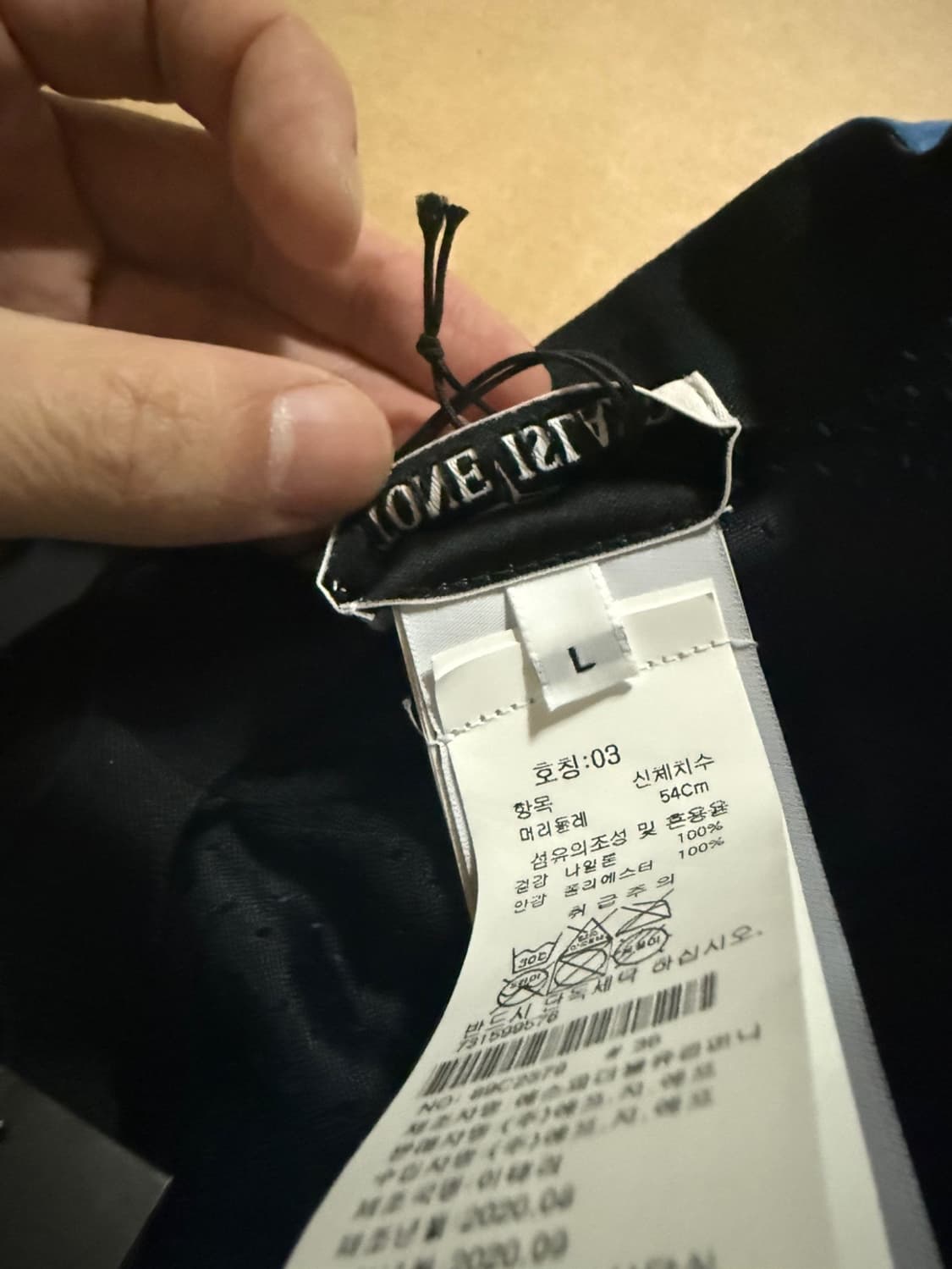 스톤아일랜드 나일론 메탈 볼캡 (L size) 상품이미지7