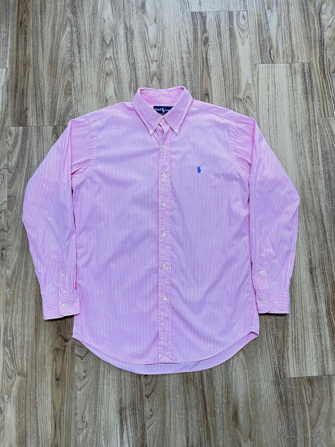 폴로 랄프로렌 핑크 스트라이프 셔츠 상품이미지2
