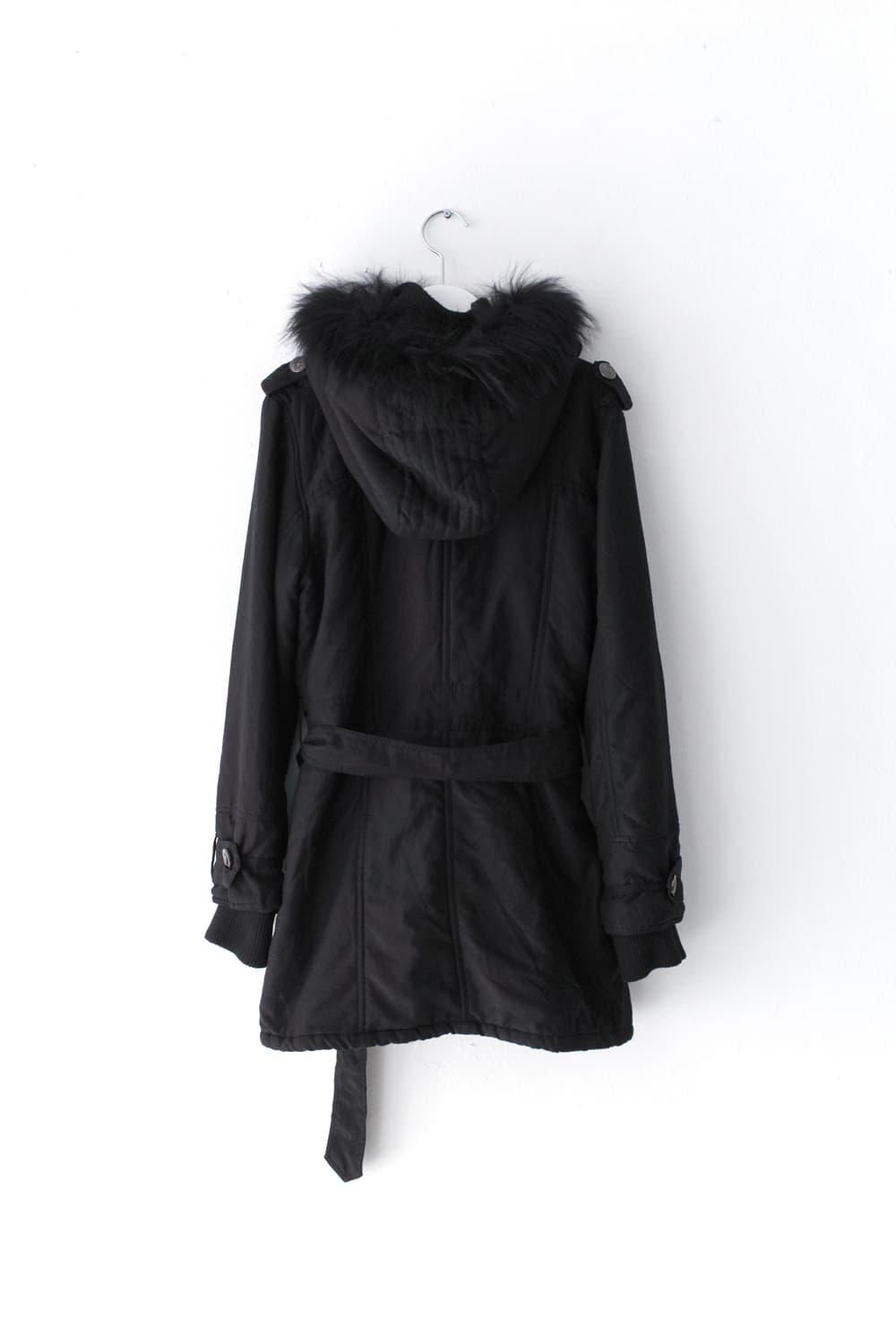 image) button fur padding jacket 상품이미지4