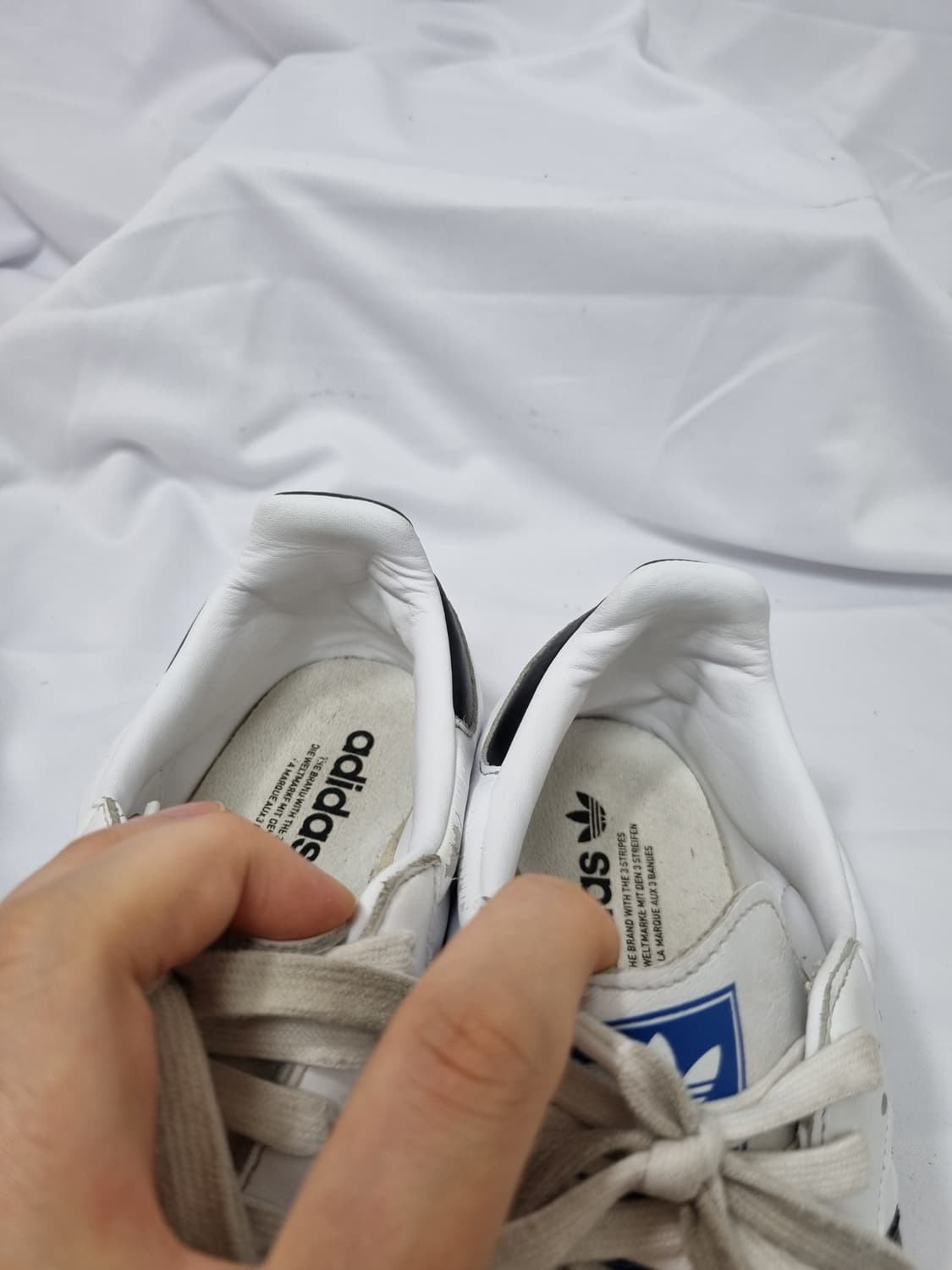 275 아디다스 삼바 OG 클라우드 화이트 상품이미지6