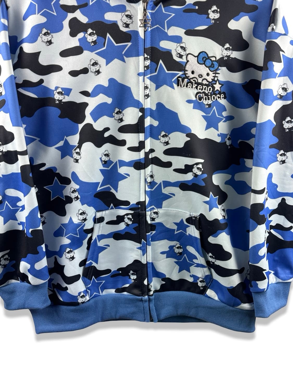 헬로키티 스타블루카모 풀후드집업2722 상품이미지4