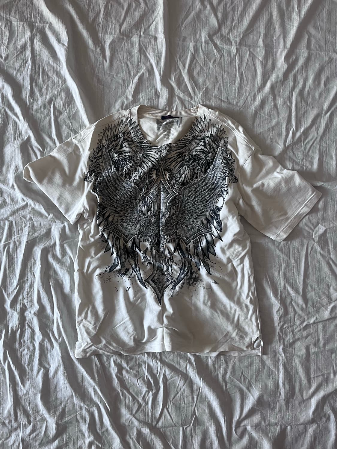 Buckaroo gothic print over fit t shirt 상품이미지1