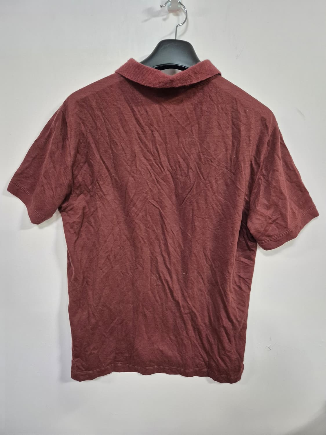 조르지오 아르마니 반팔 셔츠 버건디 (58) 상품이미지3