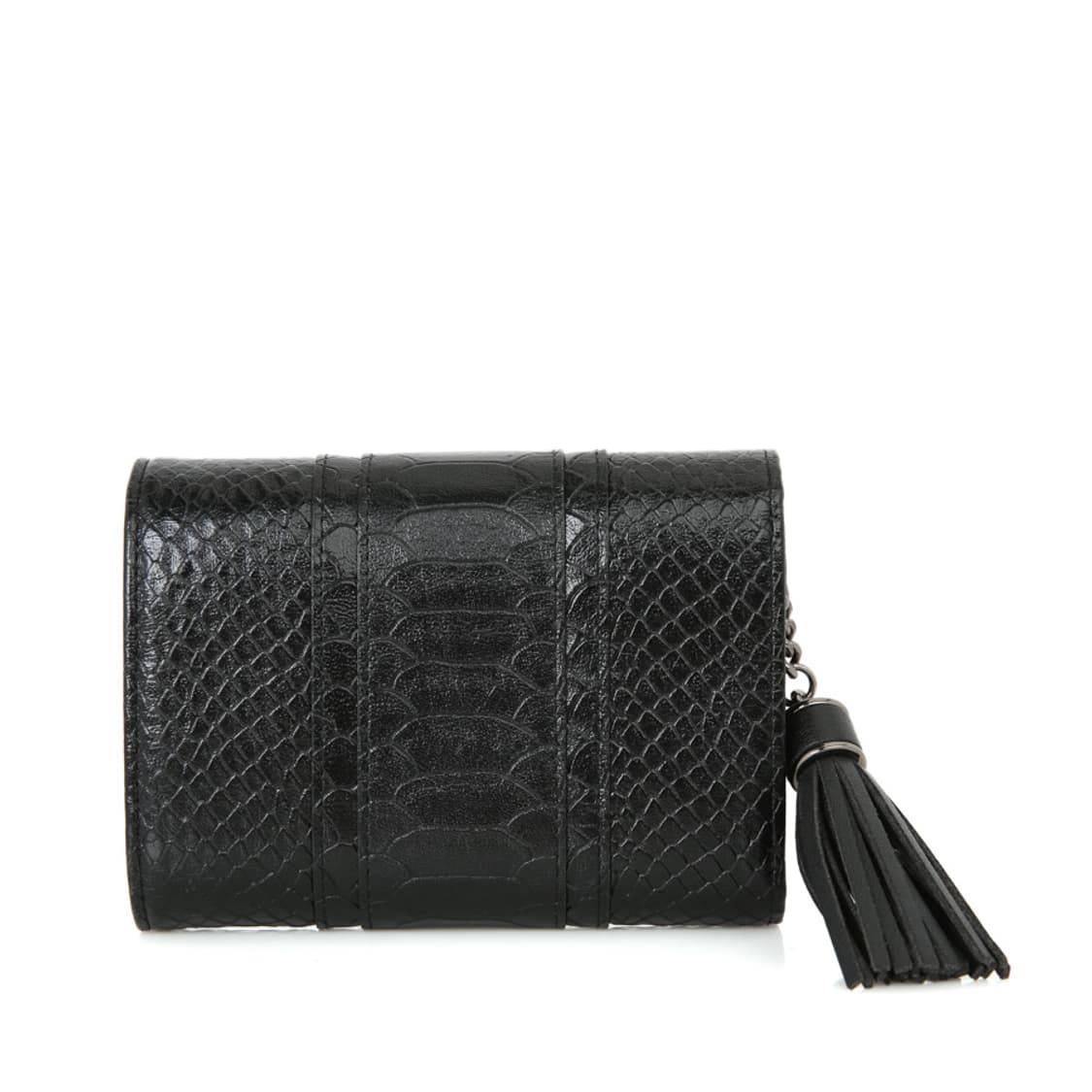 메트로시티 여성 지갑 아나콘다 3단 중지갑 블랙 M253WC7311Z 상품이미지3