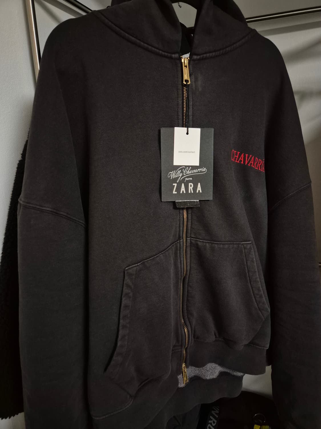 자라 윌리차바리아 후드집업 XL 상품이미지1