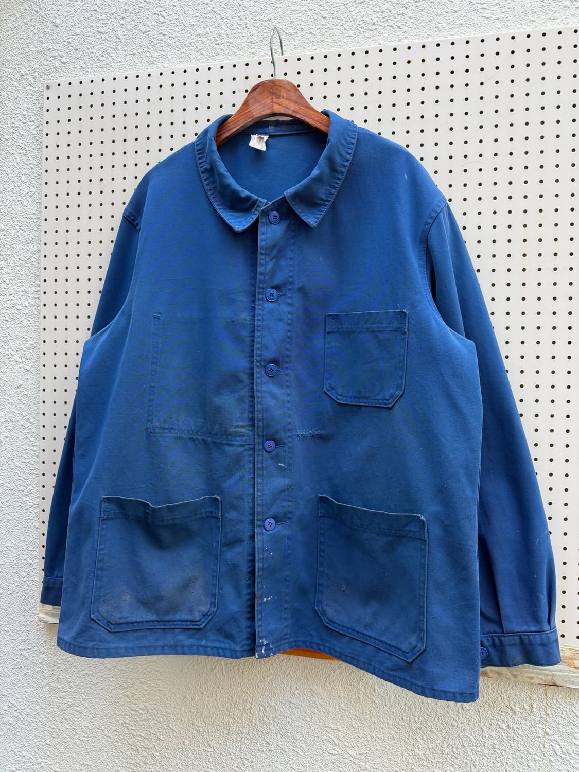 OLD MODEL WASHED BLUE FRENCH 프렌치워크자켓 상품이미지3