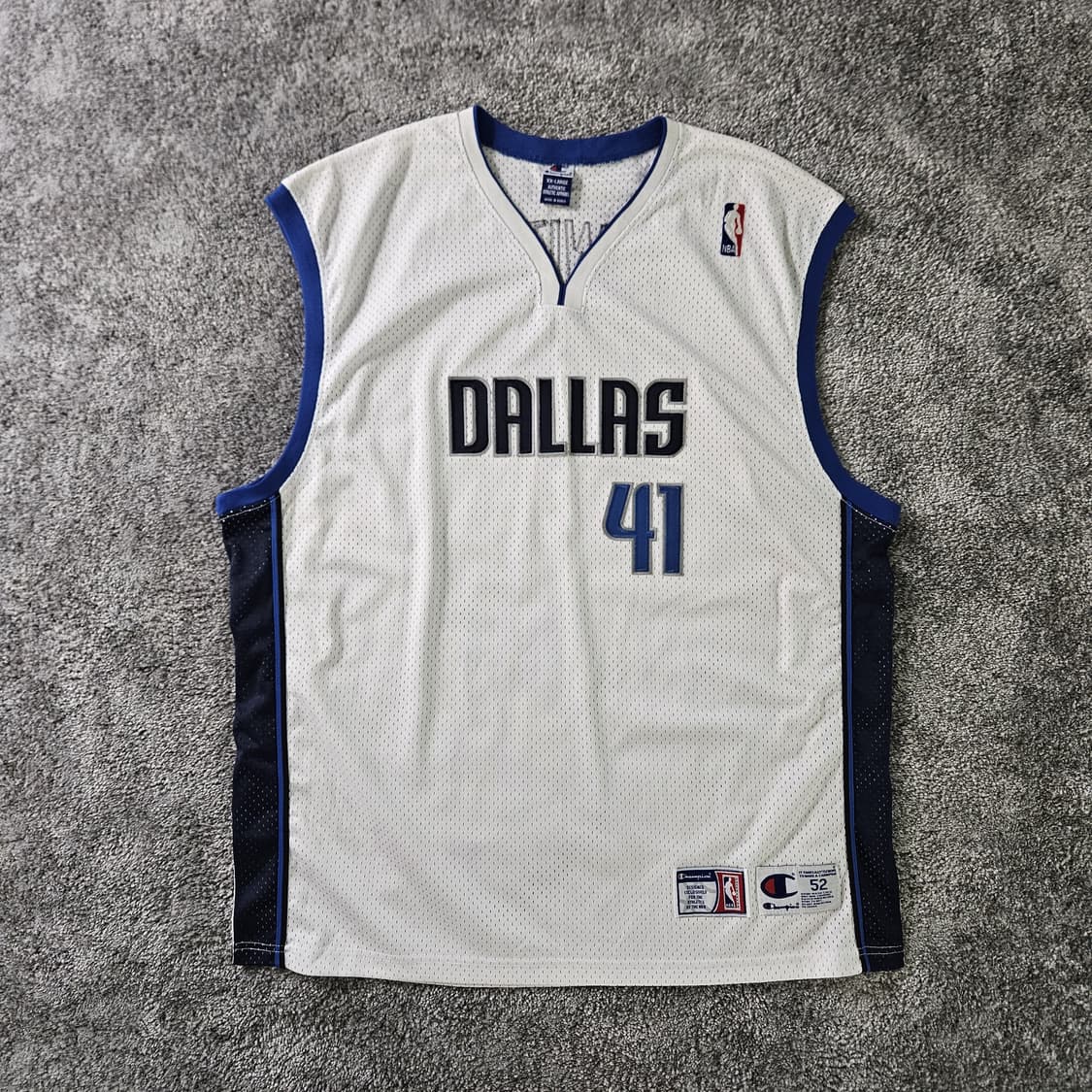 [무료배송] Champion Dallas Nowitzki 41 농구 저지 상품이미지1