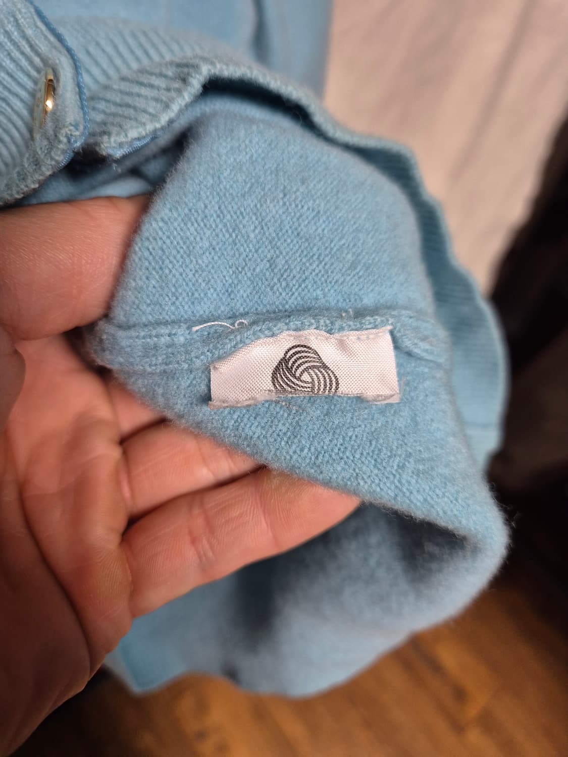 버버리 여성 울 가디건 상품이미지4