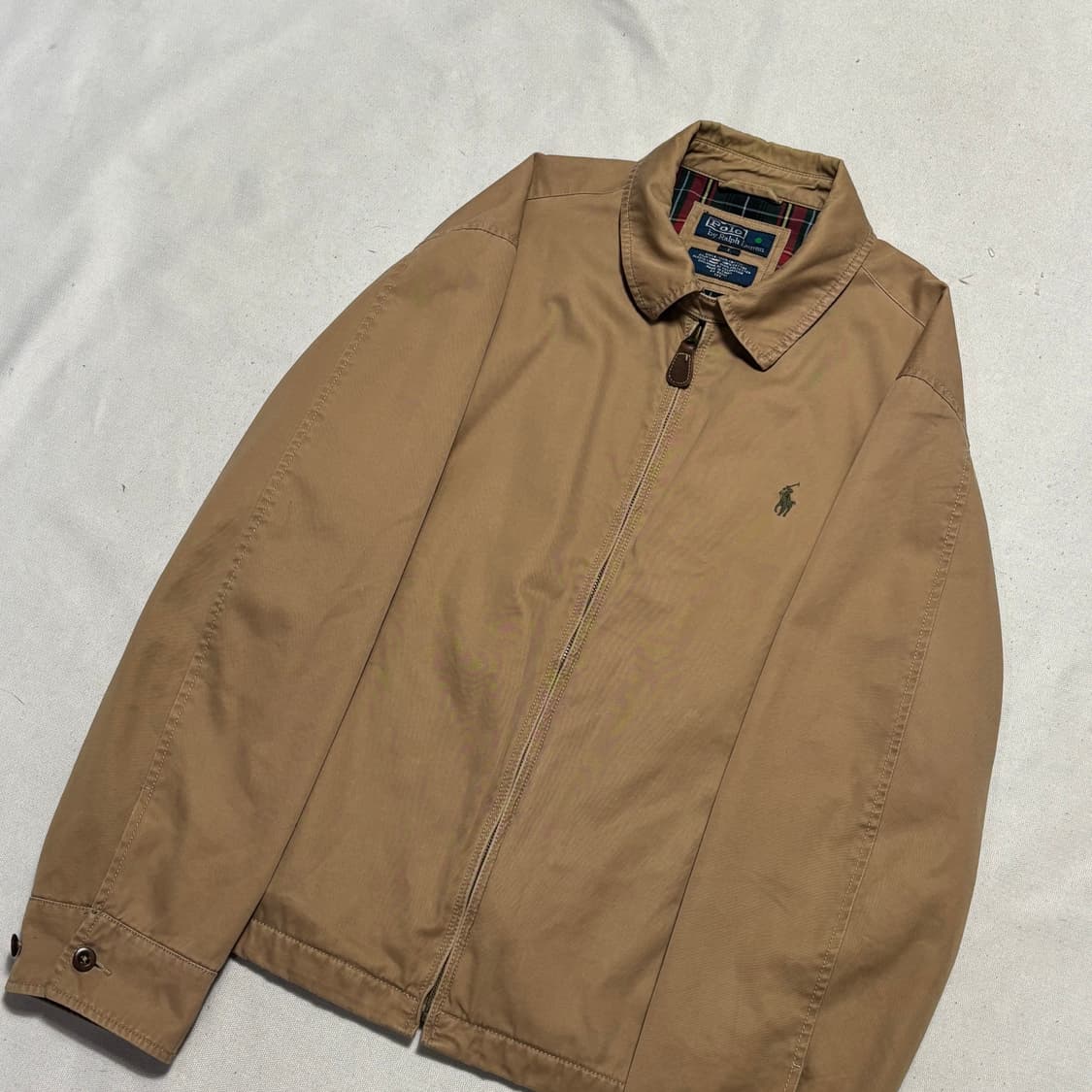 L 폴로랄프로렌 카키 포니 브라운 해링턴 자켓 상품이미지1