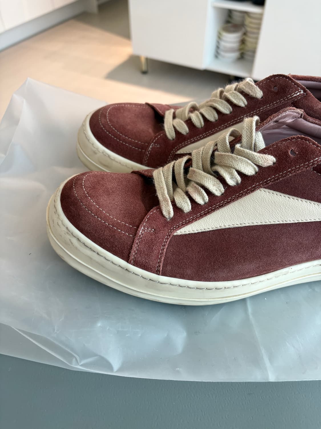 릭오웬스 반스 더스티핑크 41 상품이미지2