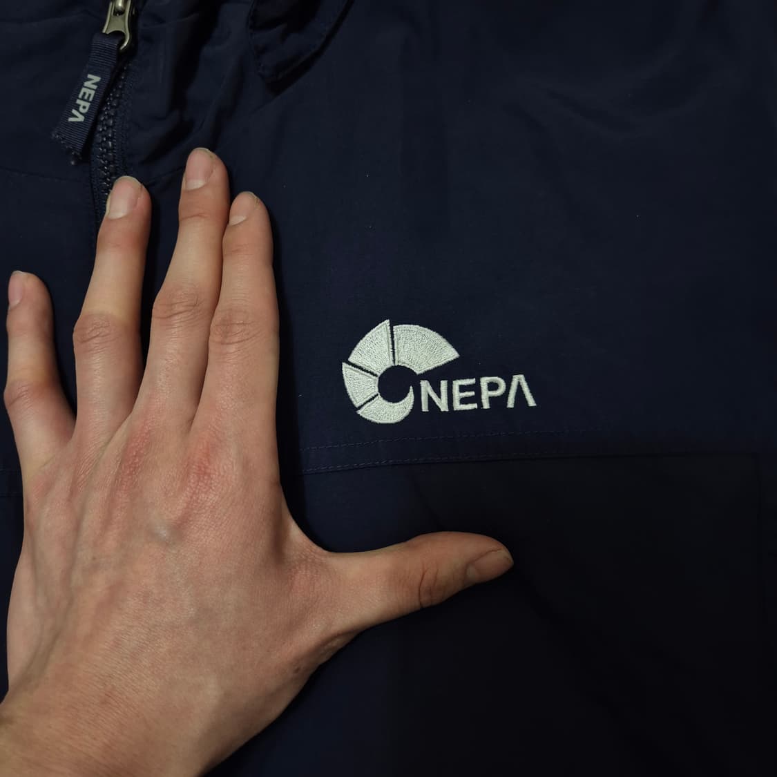 네파 에볼루션 1996 후드 바람막이 자켓 L(100) 상품이미지5