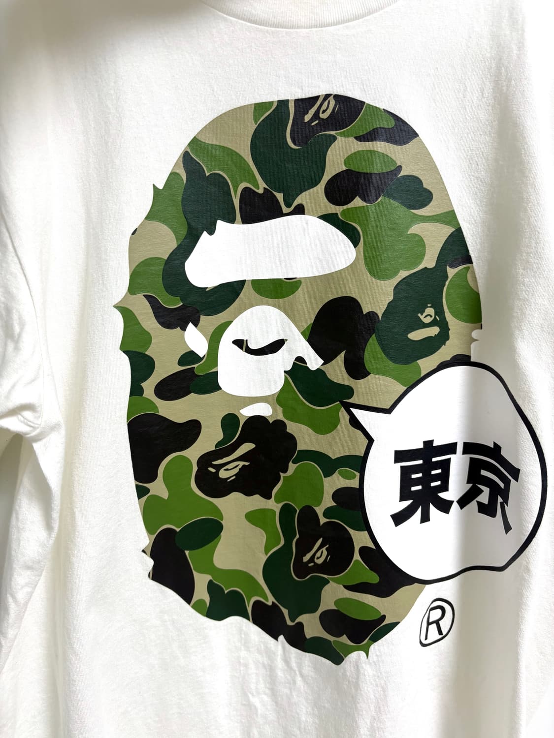 베이프 도쿄 티셔츠 화이트 M 상품이미지1