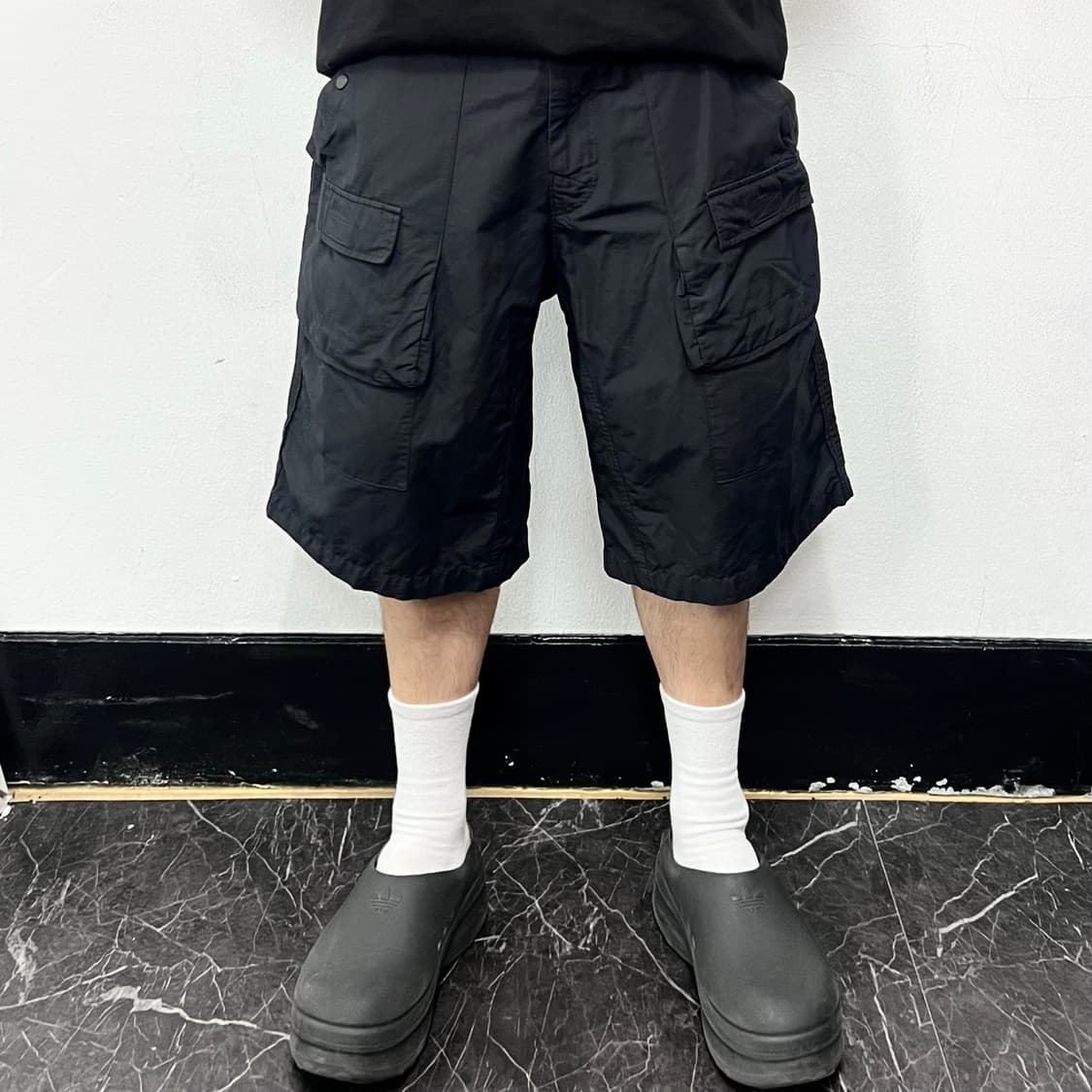 폴리테루 프론트 카고 1/2 하프 팬츠 상품이미지2