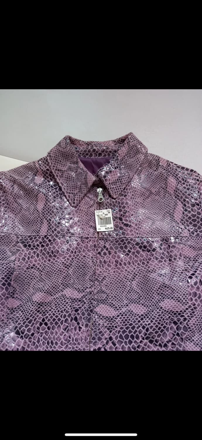 Vera pelle  Italy 이태리 뱀피 자켓 갸루히메y2k수입의류 상품이미지5