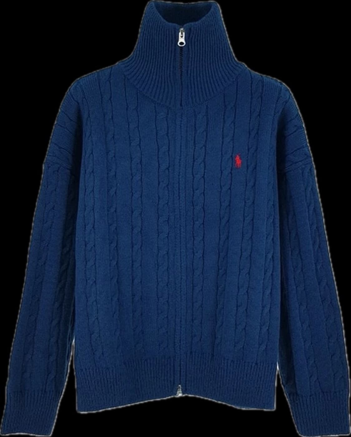 폴로 케이블 니트집업(새상품) 상품이미지1