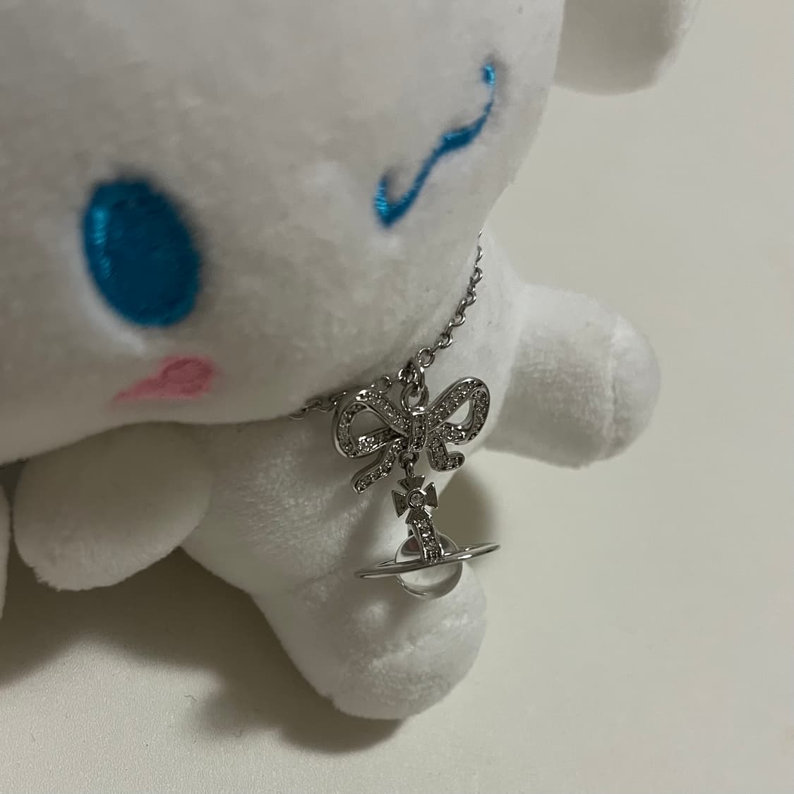 비비안웨스트우드 옥타비에 목걸이 투명 상품이미지5