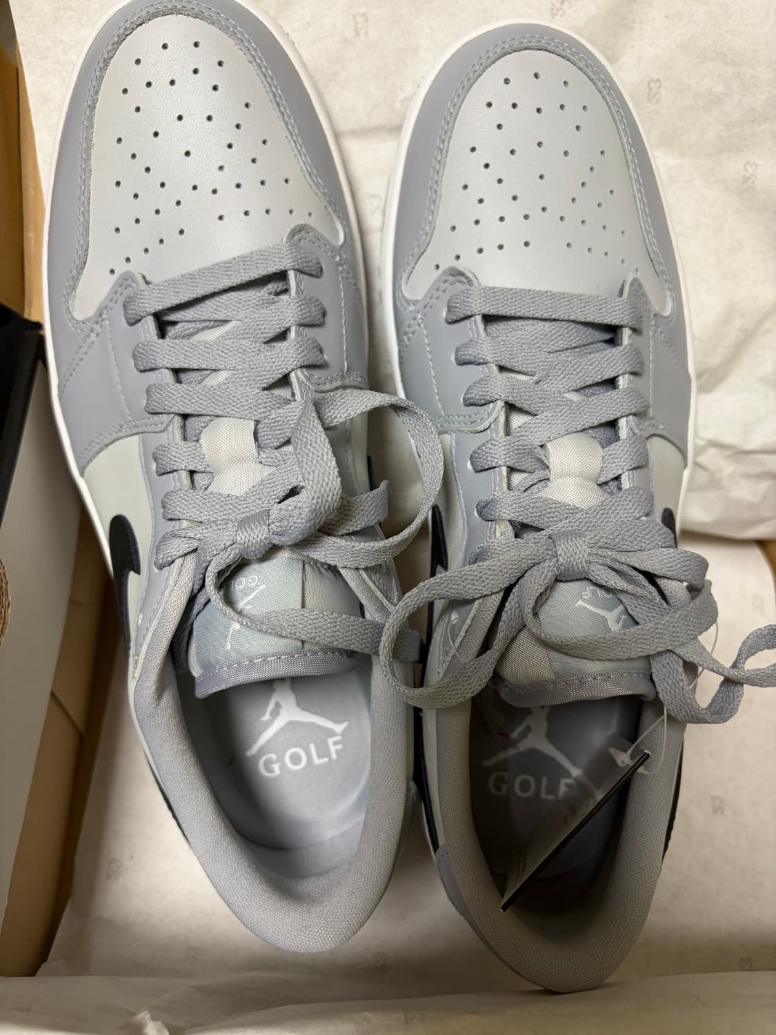 조던 1 로우 골프 울프 그레이 275 상품이미지3