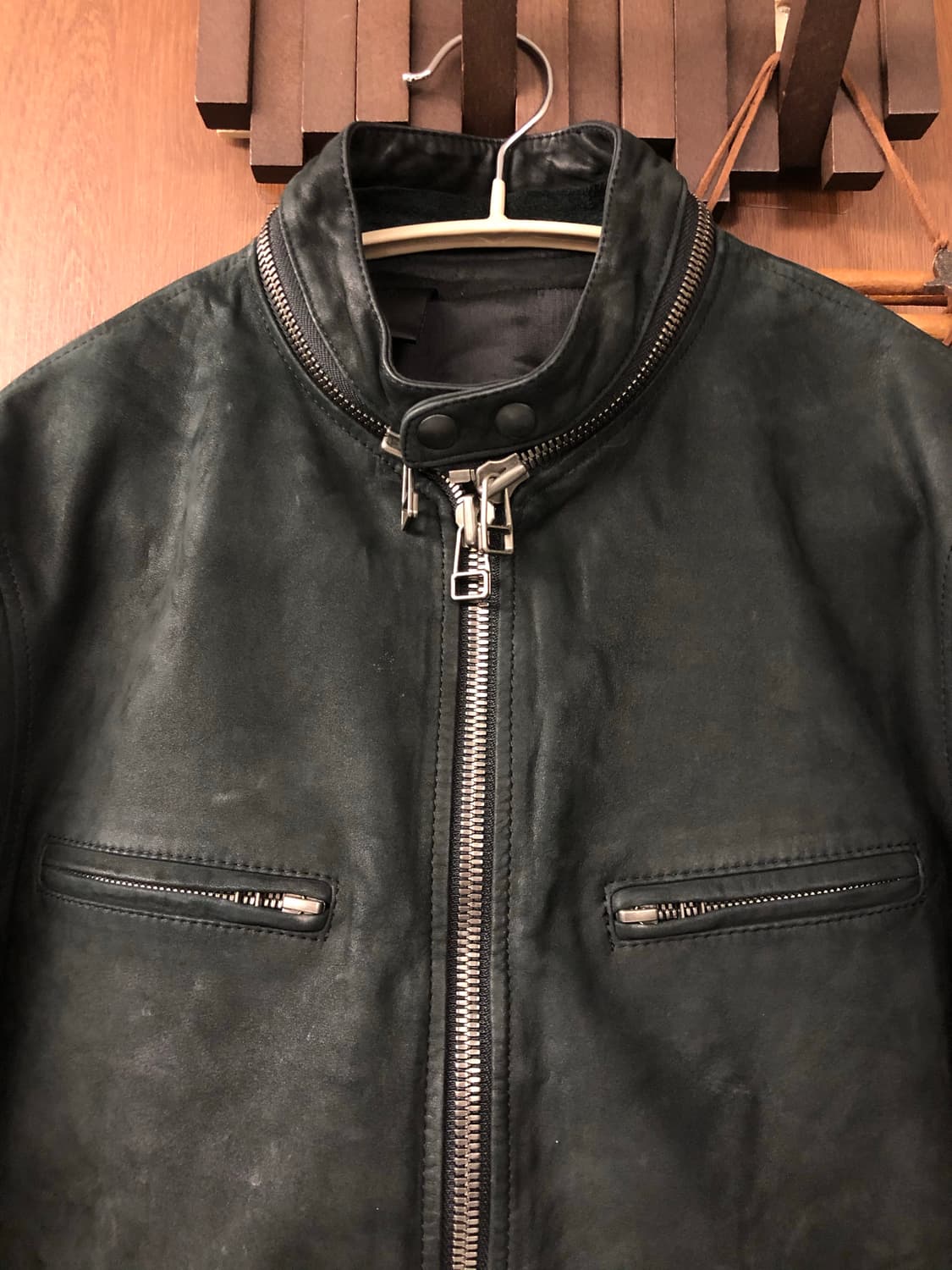 N.Hoolywood 바이커 양가죽 자켓 36 상품이미지6