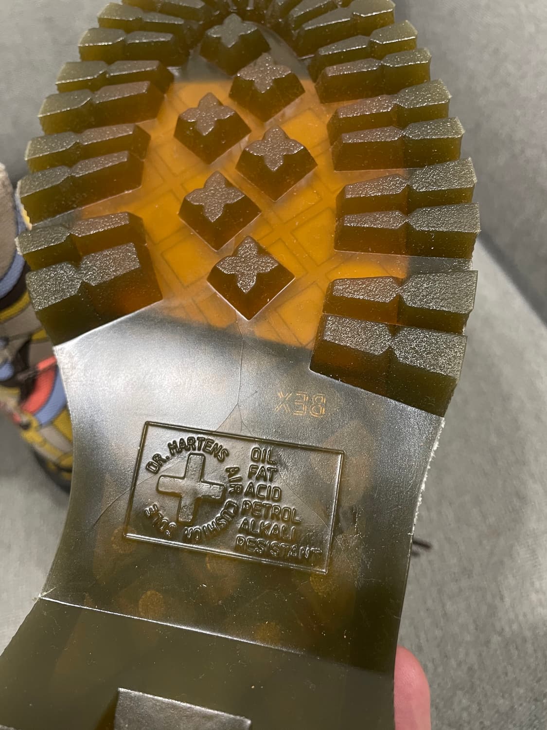 닥터마틴 제이든 패턴 사이드 집업 부츠 uk6 상품이미지5