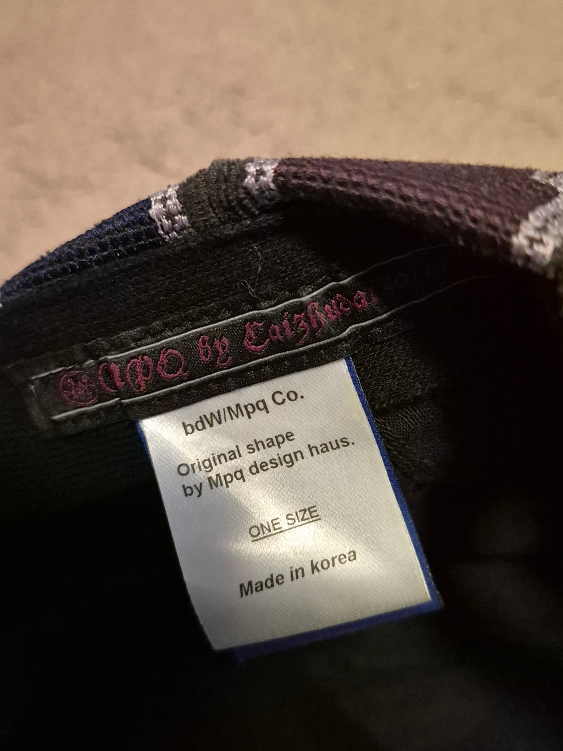 Mpq 나바조 빅바이저 볼캡 상품이미지3