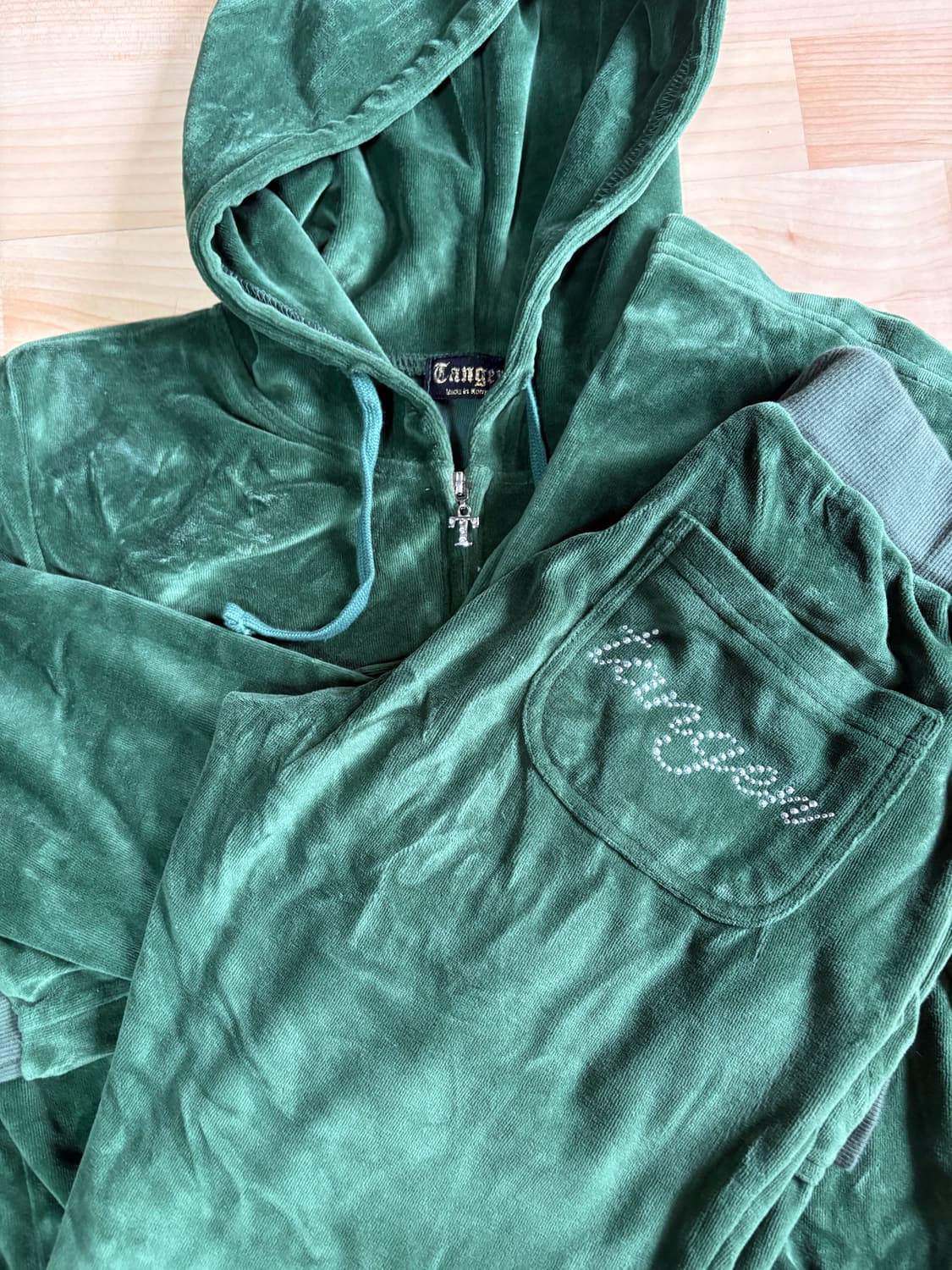 [TANGER] Y2K Velvet Training Set 상품이미지3
