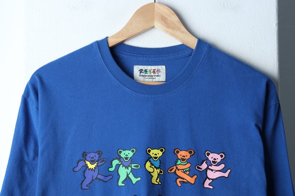 (L-XL) 디스이즈네버댓 반팔 티셔츠 그레이트풀데드 협업-H30906 상품이미지3
