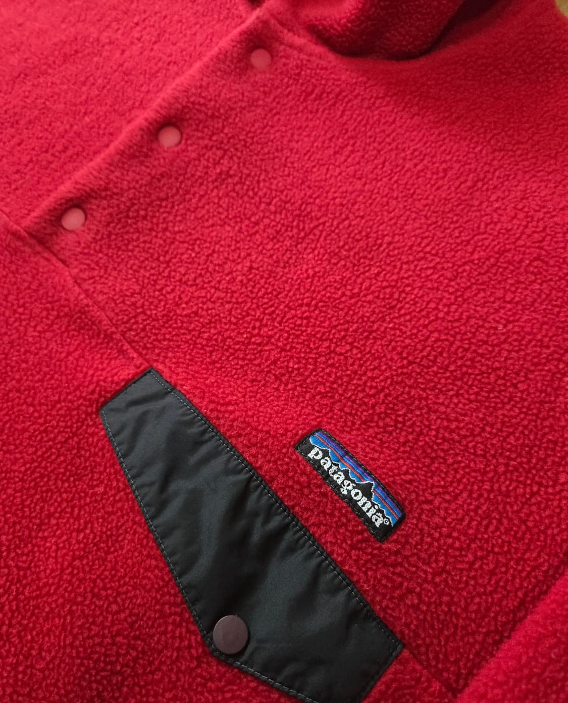 (L)파타고니아 Mexico Red 신칠라 레드 플리스 자켓 상품이미지3
