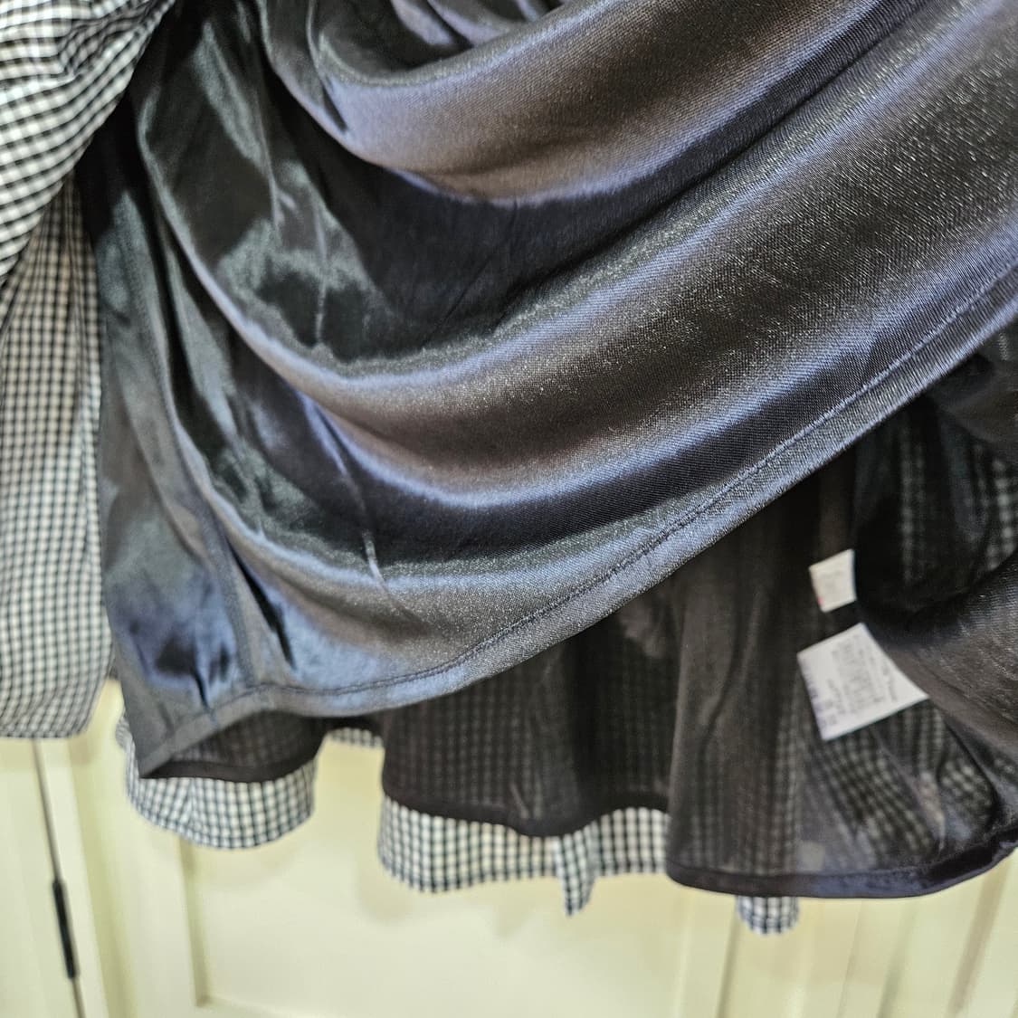 디어리(Deary) 깅엄 체크 프릴 스커트 상품이미지7