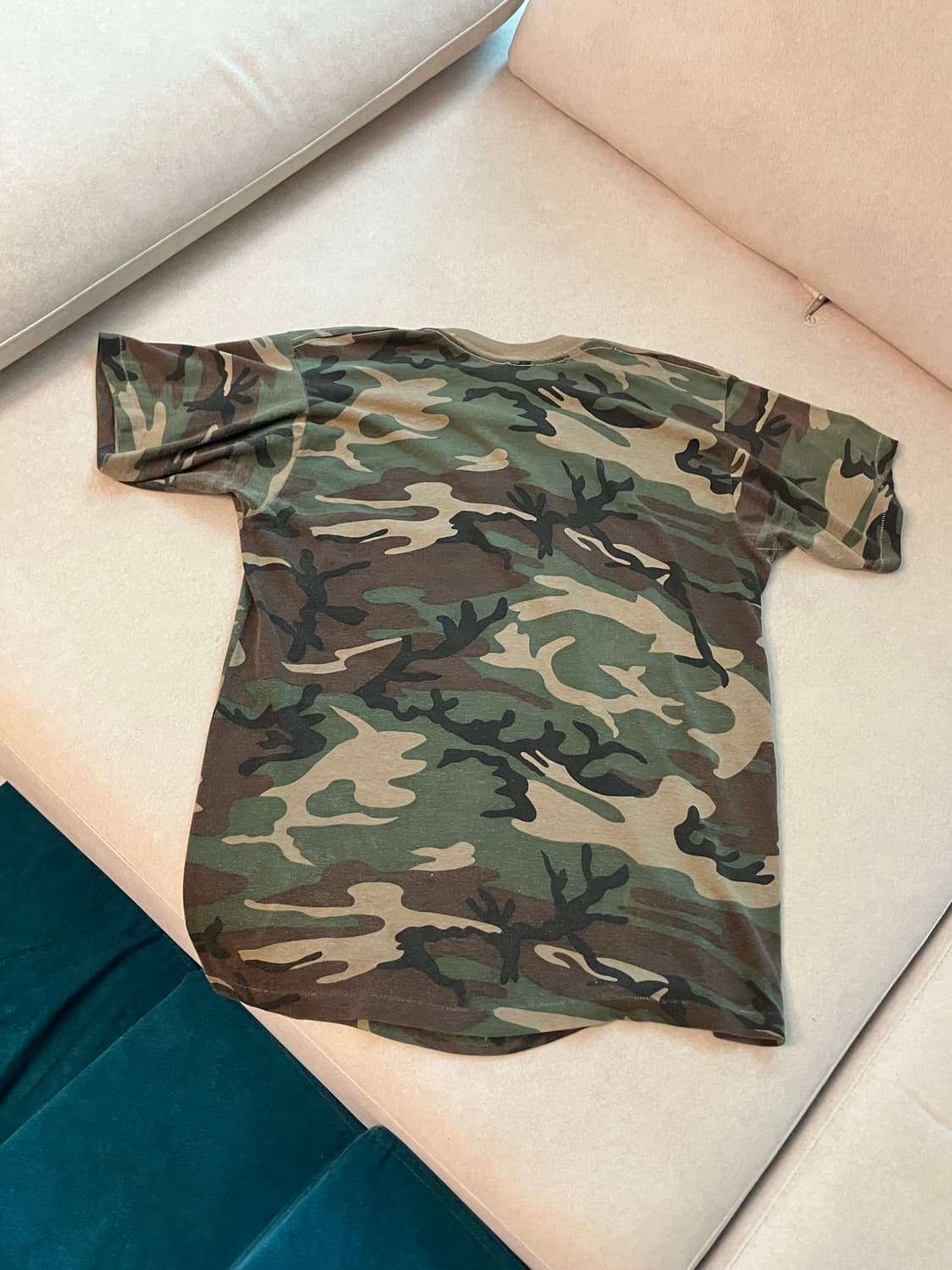 80s woodland camo pocket tee  (USA) 상품이미지7