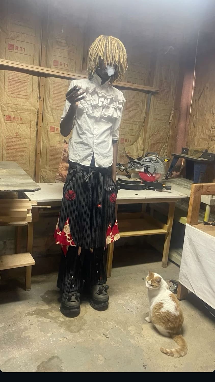 Comme des garsons 러플 셔츠 상품이미지6