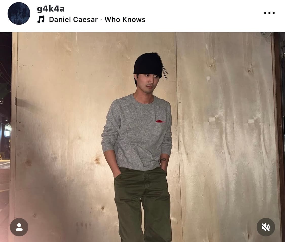 Ata 에이타 하트컷 니트 L 상품이미지1