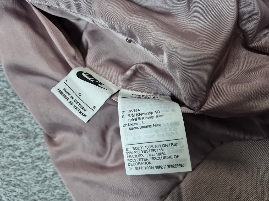 나이키 여성 바시티 리버서블 봄버자켓 L 상품이미지7