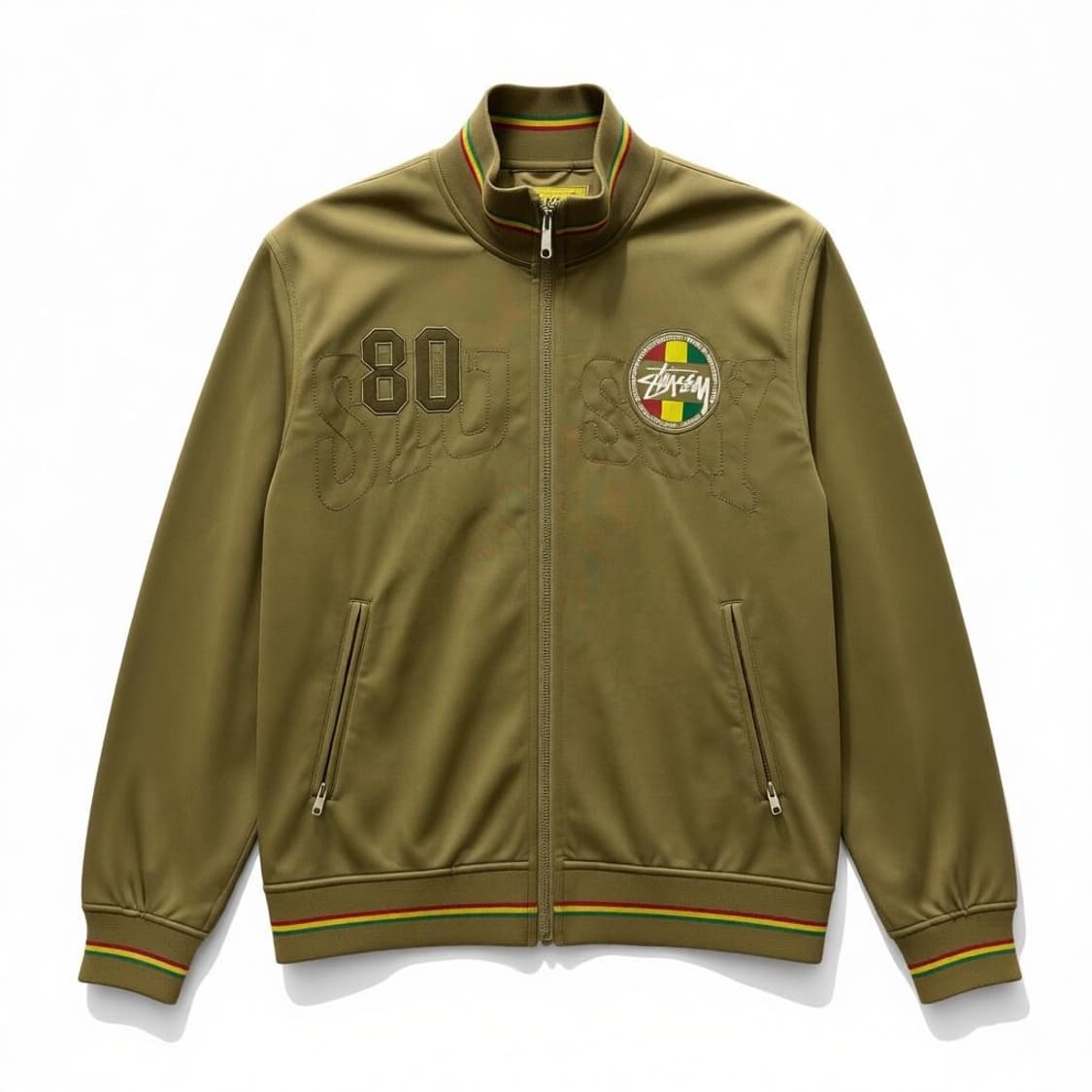 STUSSY 시투시 00s 트랙 자켓 져지 M 상품이미지1