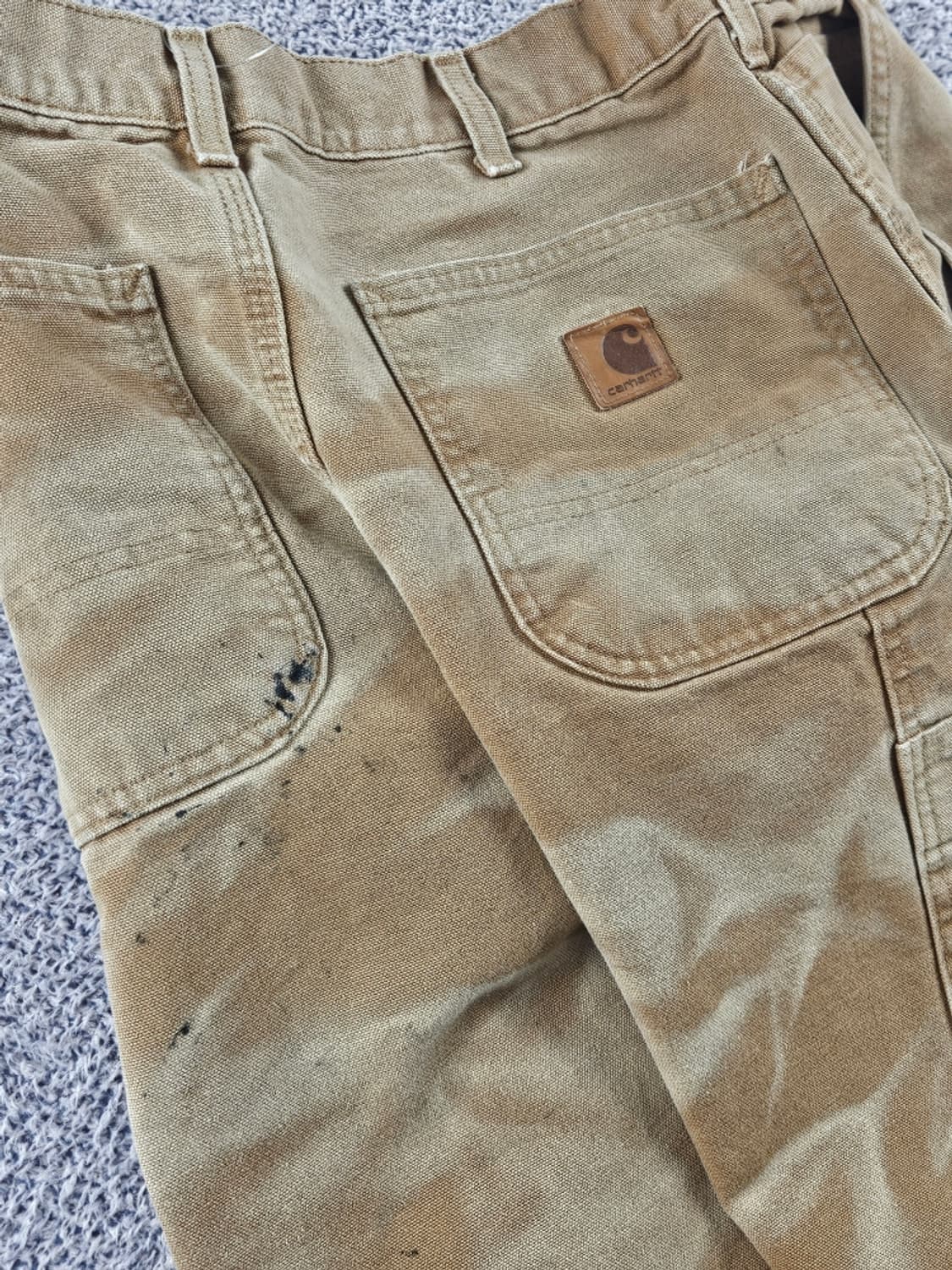 칼하트 다잉커스텀 덕 캔버스 카펜터 워크 팬츠 (32X32)/ 11059 상품이미지8