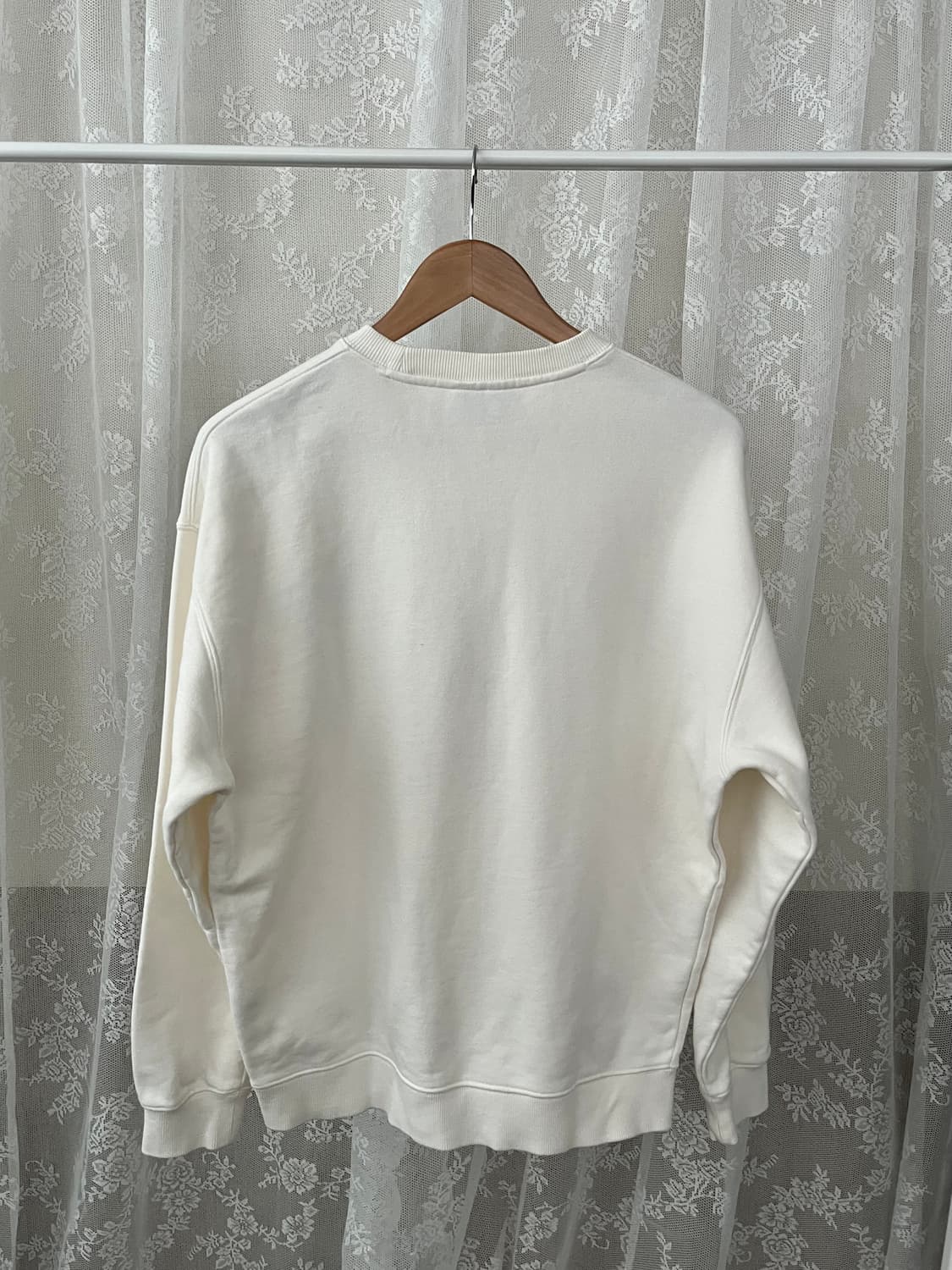 M) 커버낫 맨투맨 아이보리 상품이미지2