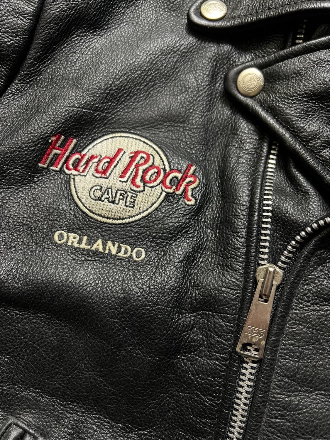 하드락카페 가죽 라이더 자켓 상품이미지7